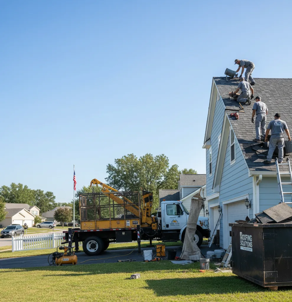 Roof Leak Repair in Bunker Hill, IL